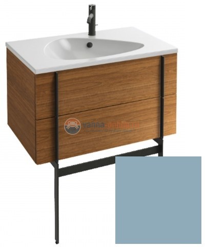 Тумба под раковину Jacob Delafon Nouvelle Vague 80 EB3030-M43, цвет - аквамарин матовый