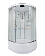 Душевая кабина Deto Em EM4510 гм 100 x 100 см, с крышей, с гидромассажем