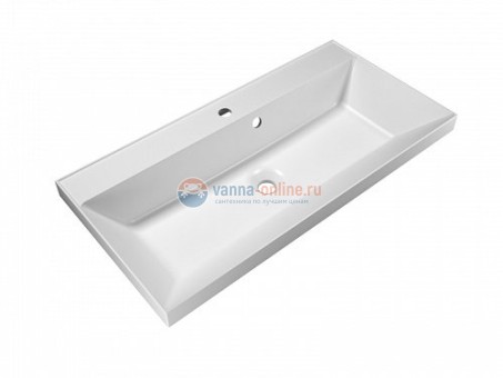 Раковина из искусственного мрамора BelBagno BB900/450-LV-MR-AST, 90x45x15 см
