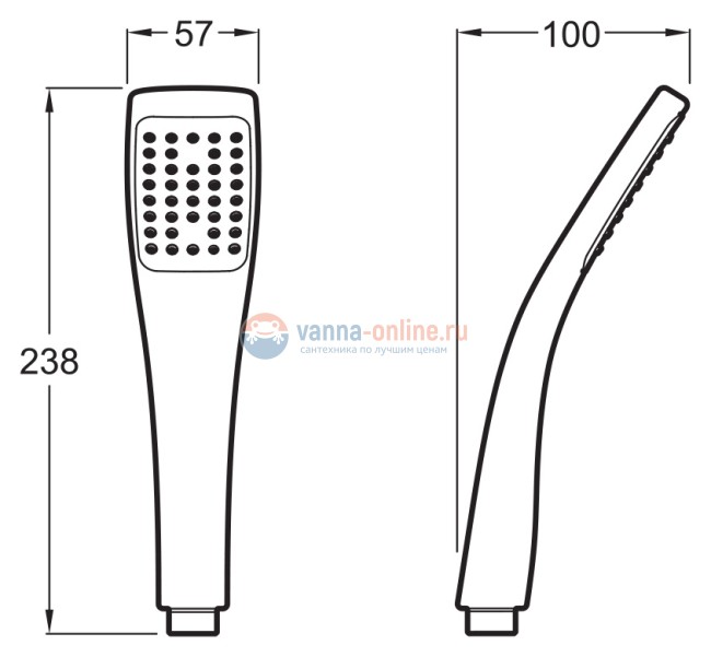 Душевая система Jacob Delafon Water Tiles Tower E3872-185 3 гидромассажные панели