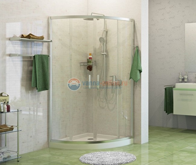 Душевой уголок WasserKRAFT Main 41S, стекло прозрачное, 90 см Душевой уголок WasserKRAFT Main 41S, стекло прозрачное, 90 см