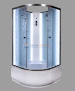 Душевая кабина Deto Em EM4580 N LED 80 x 80 см, без крыши, с Led подсветкой