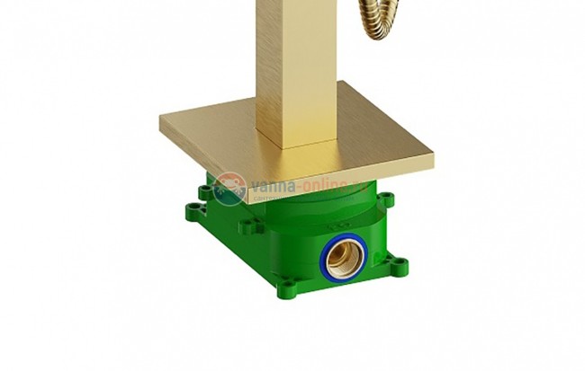 Смеситель Timo Selene 2210/17Y-CR для ванны и душа, напольный, матовое золото Смеситель Timo Selene 2210/17Y-CR для ванны и душа, напольный, матовое золото