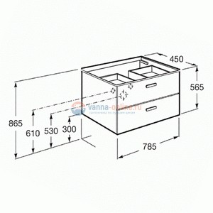 Тумба с раковиной Roca Victoria Nord ZRU9000031, цвет венге Тумба с раковиной Roca Victoria Nord ZRU9000031, цвет венге