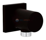 Шланговое подсоединение Grohe Rainshower 27076KS0, черный бархат Шланговое подсоединение Grohe Rainshower 27076KS0, черный бархат