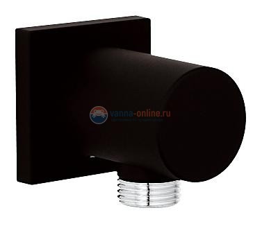 Шланговое подсоединение Grohe Rainshower 27076KS0, черный бархат