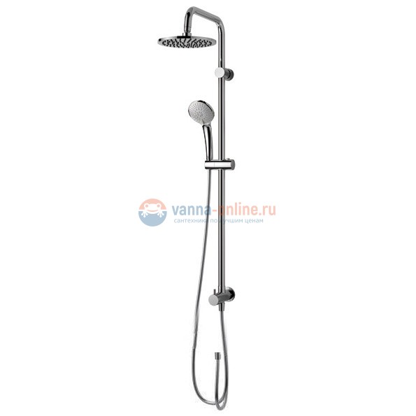 Душевой гарнитур Ideal Standard Idealrain Soft A5691AA с верхним душем, d 20 см