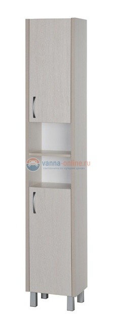 Пенал Aquanet Донна 35 00169040, цвет белый дуб