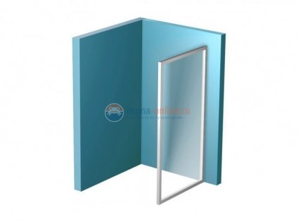 Неподвижная стенка Ravak Smartline SMPS-80 L/R, хром/транспарент