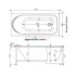 Ванна акриловая Aquanet Nord 00204018 160 x 70 см Ванна акриловая Aquanet Nord 00204018 160 x 70 см