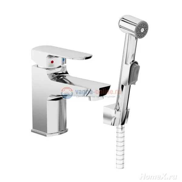 Смеситель для раковины Ravak Chrome BM 011.00 с гигиеническим душем