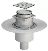 Трап Viega Advantix 583224, 100 x 100 мм, с сухим затвором