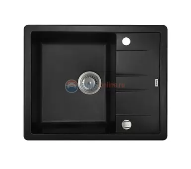 Кухонная мойка Iddis Vane G V06B621i87 62 x 50 x 22.7 см, Granucryl, 1 чаша, черный