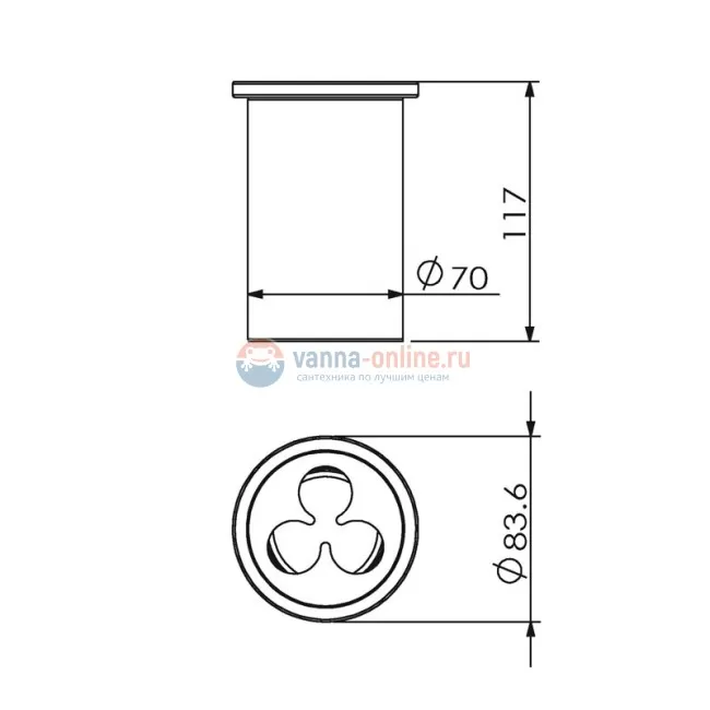 Держатель зубных щеток Langberger 23029A Держатель зубных щеток Langberger 23029A