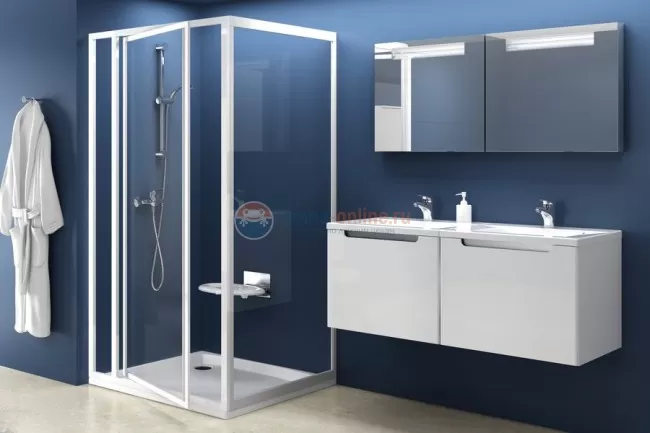 Неподвижная стенка Ravak Supernova APSS-80 белая+грейп 94040102ZG Неподвижная стенка Ravak Supernova APSS-80 белая+грейп 94040102ZG