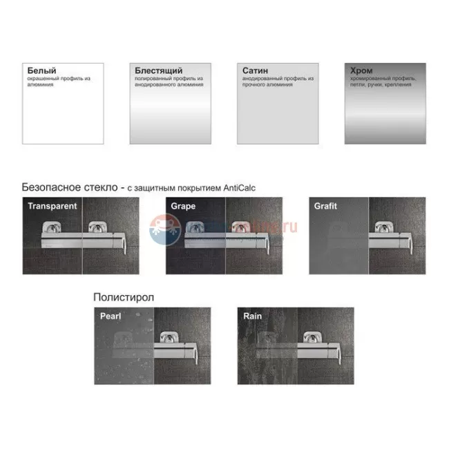 Неподвижная стенка Ravak Supernova APSS-80 белая+грейп 94040102ZG Неподвижная стенка Ravak Supernova APSS-80 белая+грейп 94040102ZG