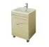 Тумба Comforty Марио-60 сосна лоредо с раковиной Quadro 60