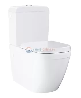 Напольный унитаз Grohe Euro Ceramic 39338000/39332000, безободковый