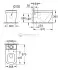 Напольный унитаз Grohe Euro Ceramic 39338000/39332000, безободковый