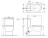 Напольный унитаз BelBagno Ricco BB275CPR с бачком BB275T