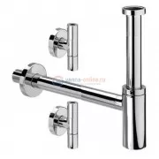 Бутылочный сифон Viega Комплект Eleganta 3 492489 для раковин и биде Бутылочный сифон Viega Комплект Eleganta 3 492489 для раковин и биде