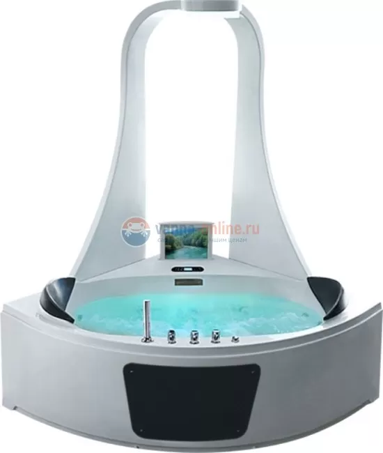 Ванна гидромассажная акриловая Gemy G9069 O, 151 х 151 х 220 см