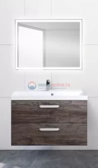 Тумба под раковину BelBagno Aurora AURORA-800-2C-SO-PP подвесная (2 ящ.)