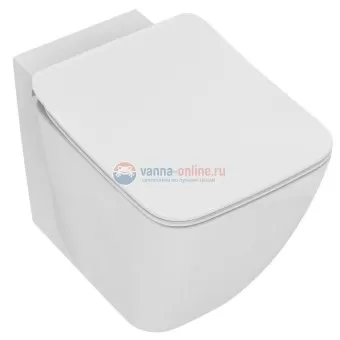 Напольный пристенный унитаз соло Ideal Standard STRADA II AquaBlade® T359801