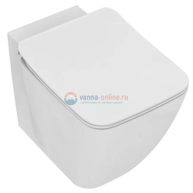 Напольный пристенный унитаз соло Ideal Standard STRADA II AquaBlade® T359801