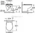 Инсталляция Grohe Solido Compact 39586000 с безободковым унитазом, сиденье микролифт, комплект