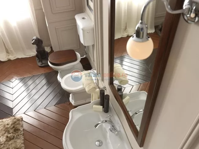 Приставной унитаз Kerasan Retro 1011 с крепежом Приставной унитаз Kerasan Retro 1011 с крепежом