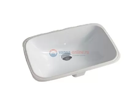 Раковина ArtCeram Nettuno NTL001 01; 00, врезная снизу, 56,5 х 38,5 х 20 см
