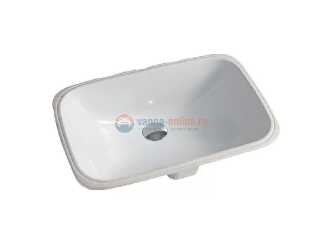 Раковина ArtCeram Nettuno NTL001 01; 00, врезная снизу, 56,5 х 38,5 х 20 см