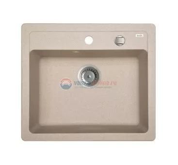 Кухонная мойка Iddis Vane G V03P571i87 57 x 50 x 22.7 см, Granucryl, 1 чаша, бежевый (песок)