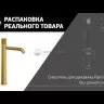 Смеситель для раковины Paini Cox Grip высокий, черный матовый