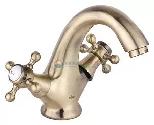 Смеситель для раковины Timo Nelson 1911/02F Антик