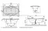Акриловая ванна Villeroy&Boch Colorado 200 x 120 см, UBA200COL2V-01
