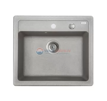 Кухонная мойка Iddis Vane G V02G571i87 57 x 50 x 22.7 см, Granucryl, 1 чаша, серый