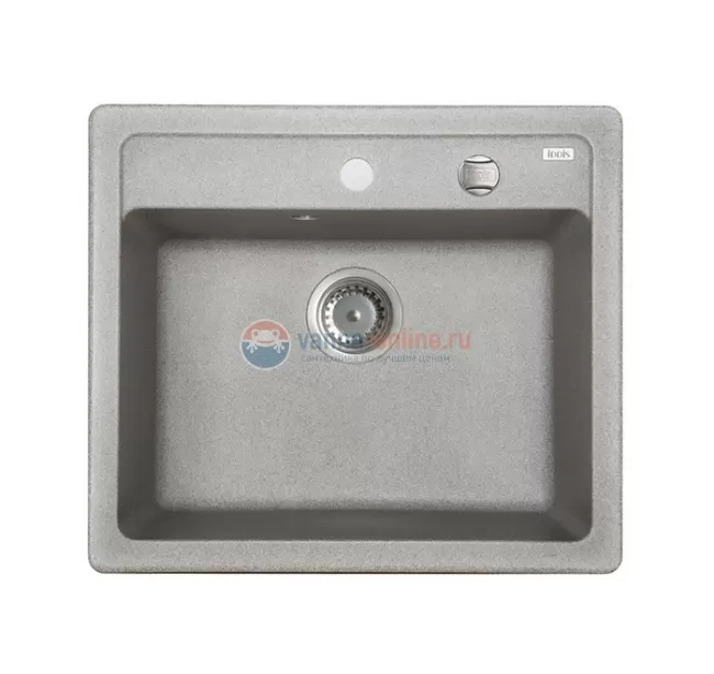 Кухонная мойка Iddis Vane G V02G571i87 57 x 50 x 22.7 см, Granucryl, 1 чаша, серый