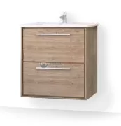 Тумба под раковину Raval Frame 60 Fra.01.60/P/DT, подвесная, дуб трюфель