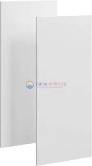Комплект дверей пенала Aqwella Mobi MOB0735W, белый