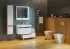 Тумба под раковину Акватон Капри 1A230201KP010 80 см, цвет белый глянцевый