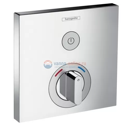 Смеситель для душа Hansgrohe ShowerSelect термостатический, для 1 потребителя, 15767000
