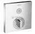 Смеситель для душа Hansgrohe ShowerSelect термостатический, для 1 потребителя, 15767000