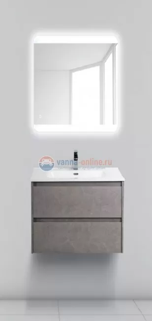 Тумба под раковину BelBagno Kraft KRAFT-600-2C-SO-PG, подвесная