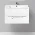 Тумба под раковину BelBagno, 80 см, Bianco lucido, Etna-800-2C-SO-BL-P