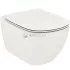 Подвесной унитаз Silk White (матовый белый)  Ideal Standard TESI SILK WHITE T0079V1 AquaBlade®