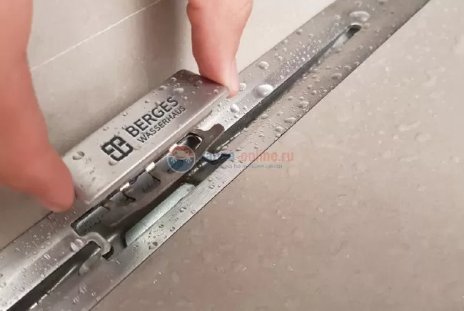 Душевой лоток Berges Wasserhaus Simpel 090110 40 см Душевой лоток Berges Wasserhaus Simpel 090110 40 см