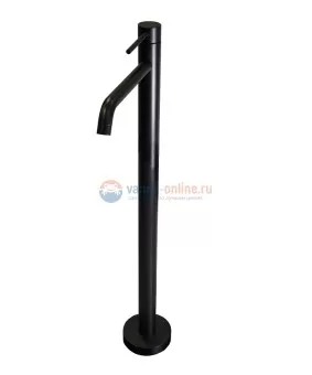 Смеситель Paffoni Light для раковины, цвет черный матовый, LIG031NO