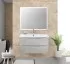 Тумба с раковиной Belbagno Acqua-900 ACQUA-900-2C-SO-CVG искусственный камень, цвет серый